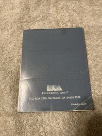 Nintendo NES The Immortal Instruction Manual Booklet Only OEM