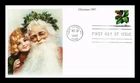 US COVER CHRISTMAS AMERICAN HOLLY FIRST DAY ISSUE MYSTIC CACHET
