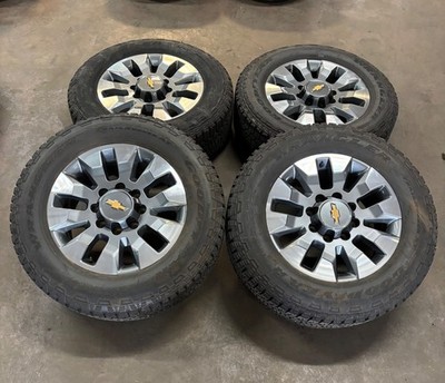 Set of 20'' '11-'26 Chevrolet Silverado 2500 3500 SRW Wheels 275/65R20 Goodyear E