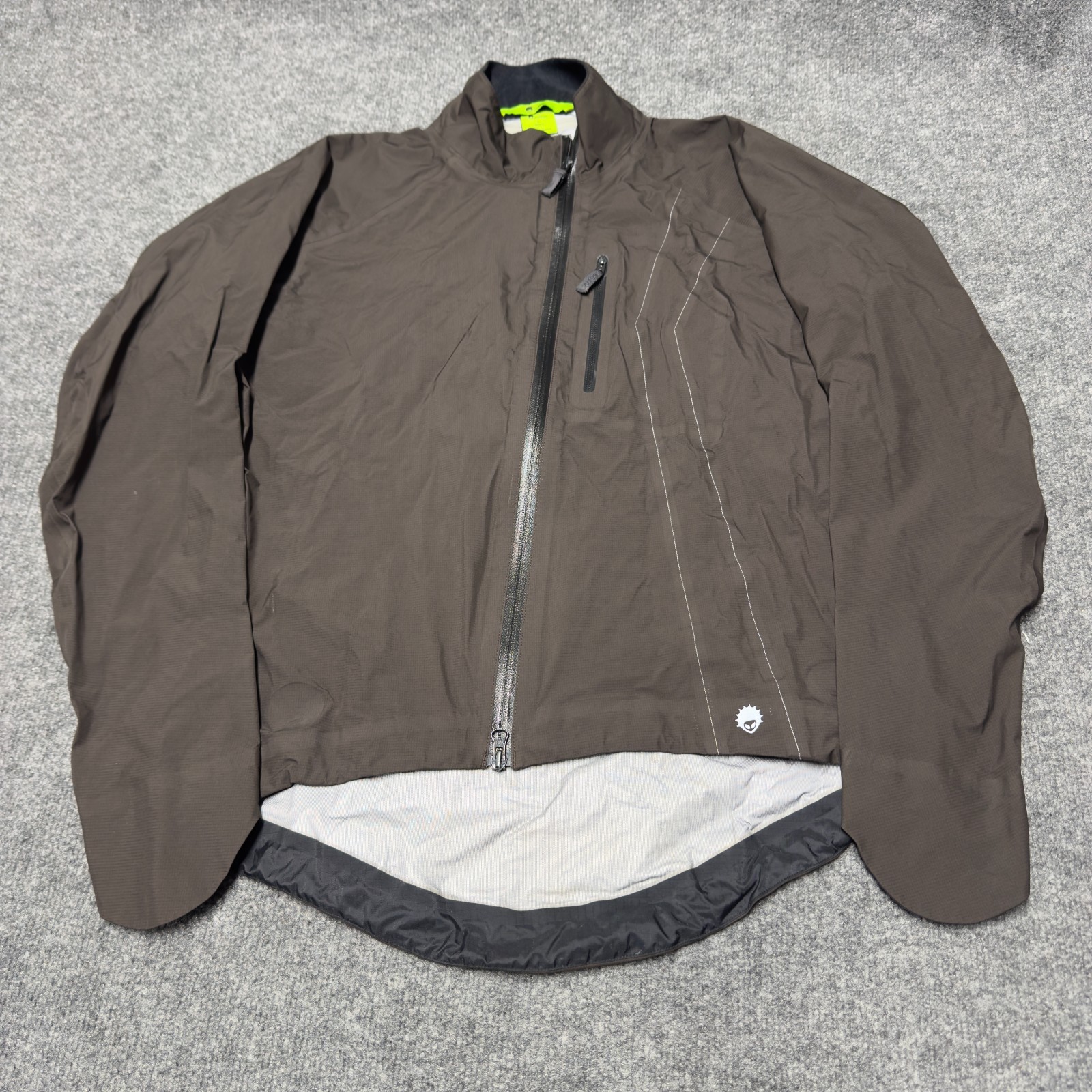 Cutter Cyclical eVent Shell Jacket Dark Brown Lig… - image 1