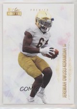 2021 Wild Card MATTE Retail White Jeremiah Owusu-Koramoah #MBC-35 Rookie RC 0mb0. rookie card picture