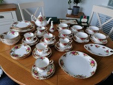 Royal Albert Old Country Roses 1962 Plates Cups Bowls Teapot Placemats 1st VGC