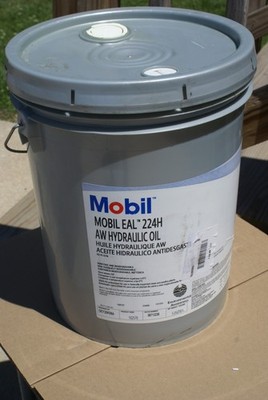 Mobil 102570 EAL 224H AW Hydraulic Oil 5 gal Pail Iso Viscosity 32/46