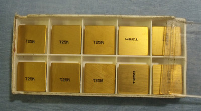 (10) NIB Seco SPU 633T  T25M Carbide Inserts