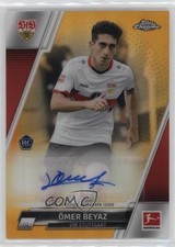 Omer Beyaz Ömer Chrome Bundesliga 2021 Gold Refractor /50 Auto