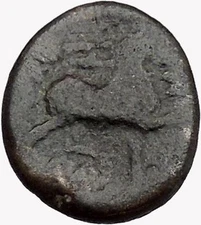 THESSALIAN LEAGUE Larissa 196BC Greek Coin ATHENA APOLLO Healer Cult   i43384