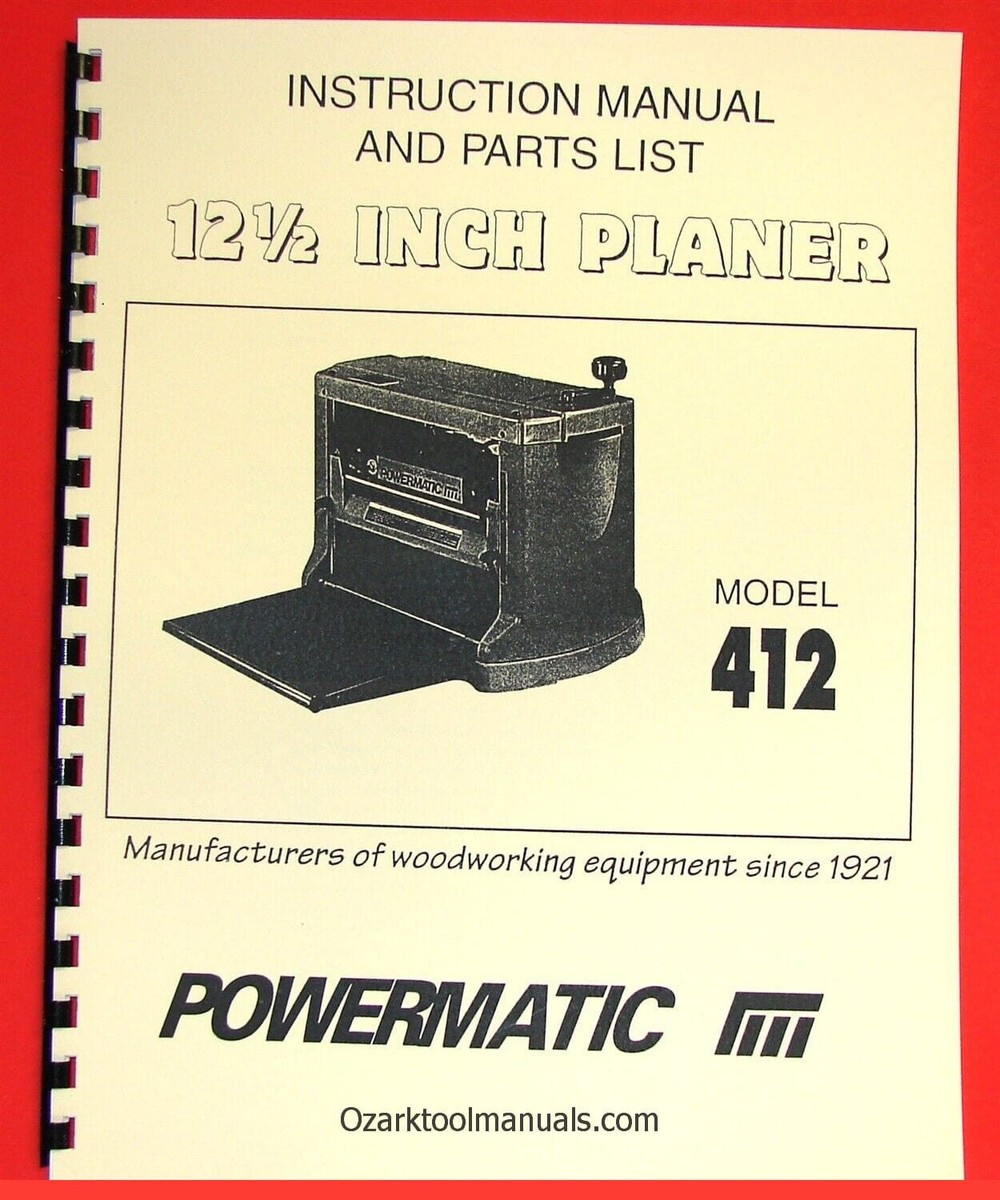 POWERMATIC Model 412 12.5
