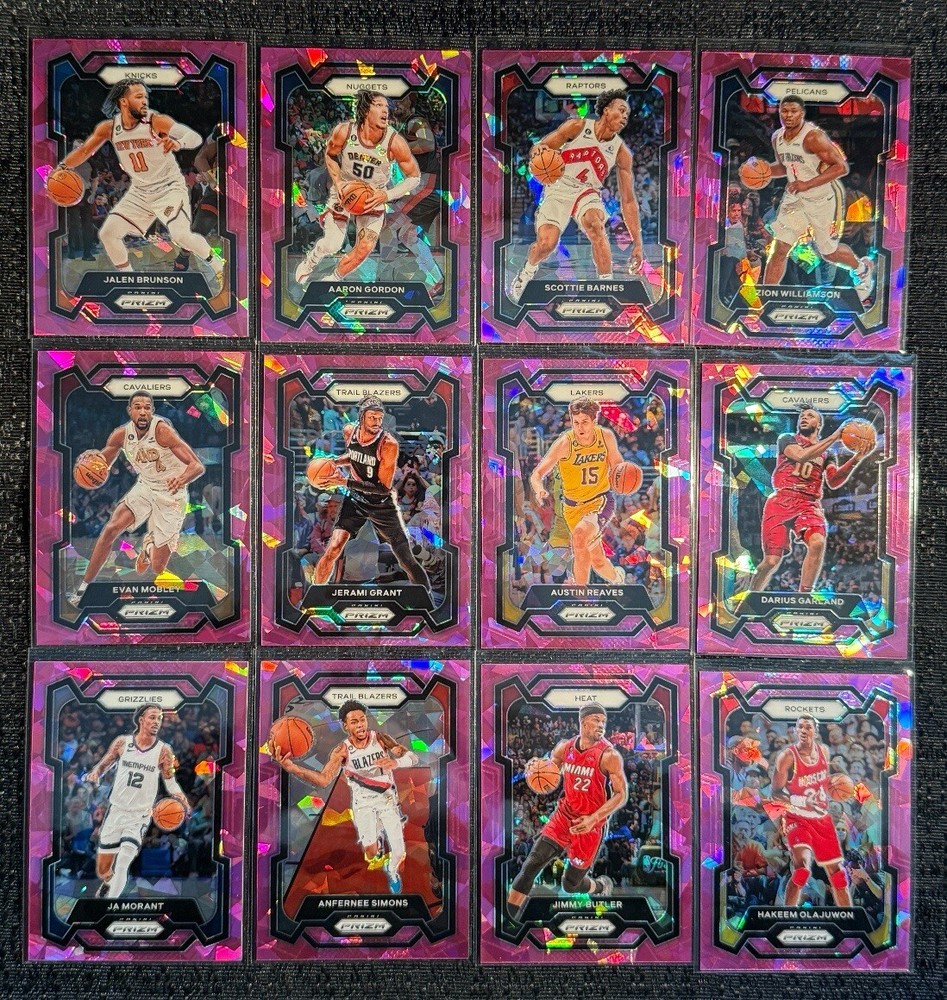 2023-24 Panini Prizm PINK ICE Complete Your Set You Pick Basketball Card #1-296