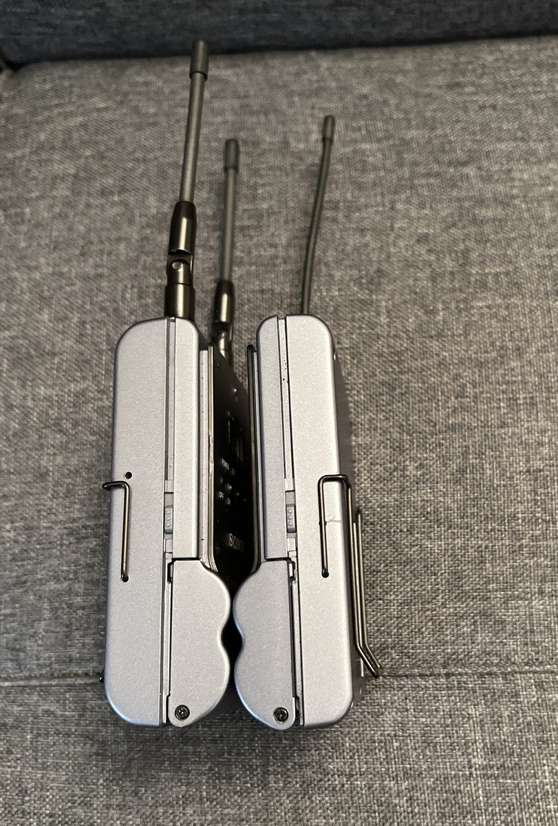 Sony URX-P1 UTX B1 Wireless UHF Diversity Tuner & Receiver Bundle