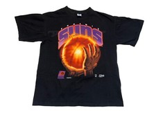 Vintage Salem Sportswear PHOENIX SUNS T Shirt Single Stitch Made In USA L 1992