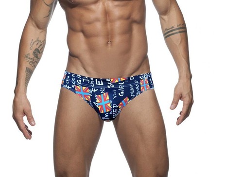 Costume da bagno Uomo Push up sexy slip Pad Mare Spiaggia piscina - Foto 3 di 12