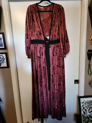 Unique Vintage Pinup Girl Retro Duster Plus Size BNWT 2XL