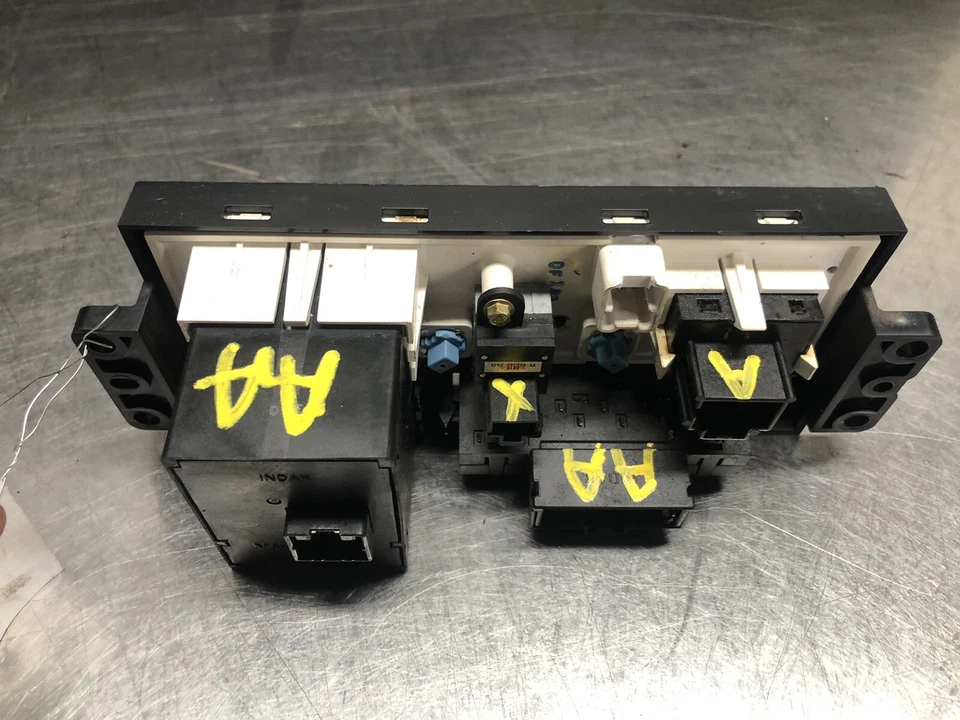 1999-2002 Nissan Quest SE GXE calor A/C temperatura clima controle HVAC ar traseiro - Imagem 3 de 4