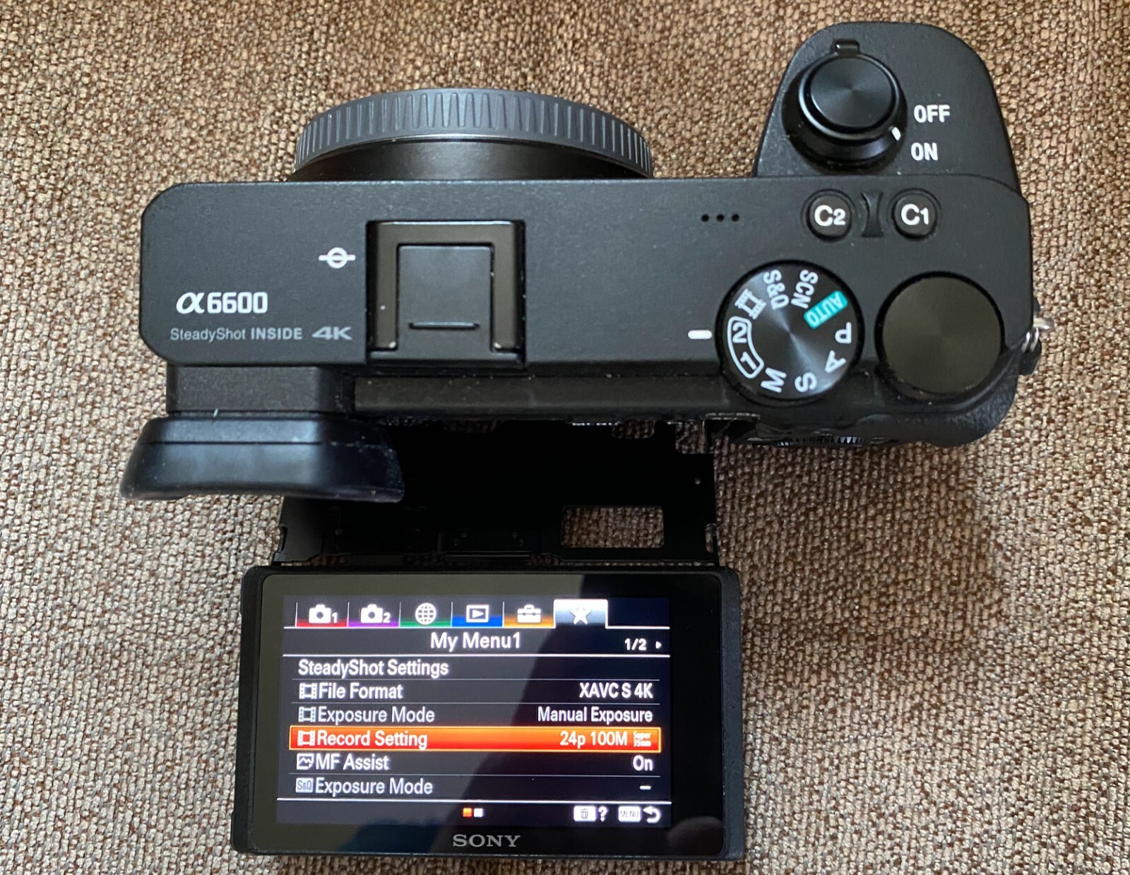 Sony Alpha a6600 24.2MP Mirrorless Camera with 18135mm Lens Kit