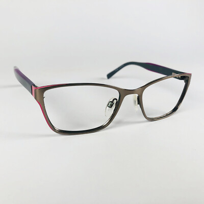 SPECSAVERS Brille GUNMETAL SQUARE Brillengestell MOD: PERIDOT 30293793