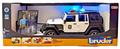 Bruder 02526 Jeep Wrangler Rubicon Unlimited Polizei Auto Light Sound Modul