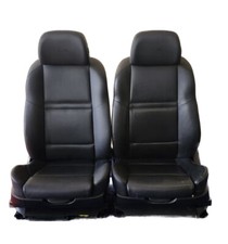 10-14 Bmw X6m X6 M-sport Front Black Leather Seats Pair Oem 10-14 Bmw X6m X6 M-sport Front Black Leather Seats Pair Oem
