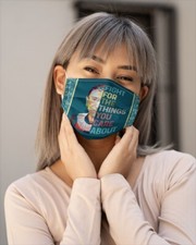 Fight For Things You Care Unisex 3D Printed Face Mask - Washable and Reusable