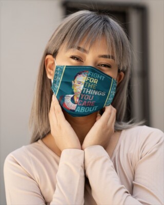 Fight For Things You Care Unisex 3D Printed Face Mask - Washable and Reusable 