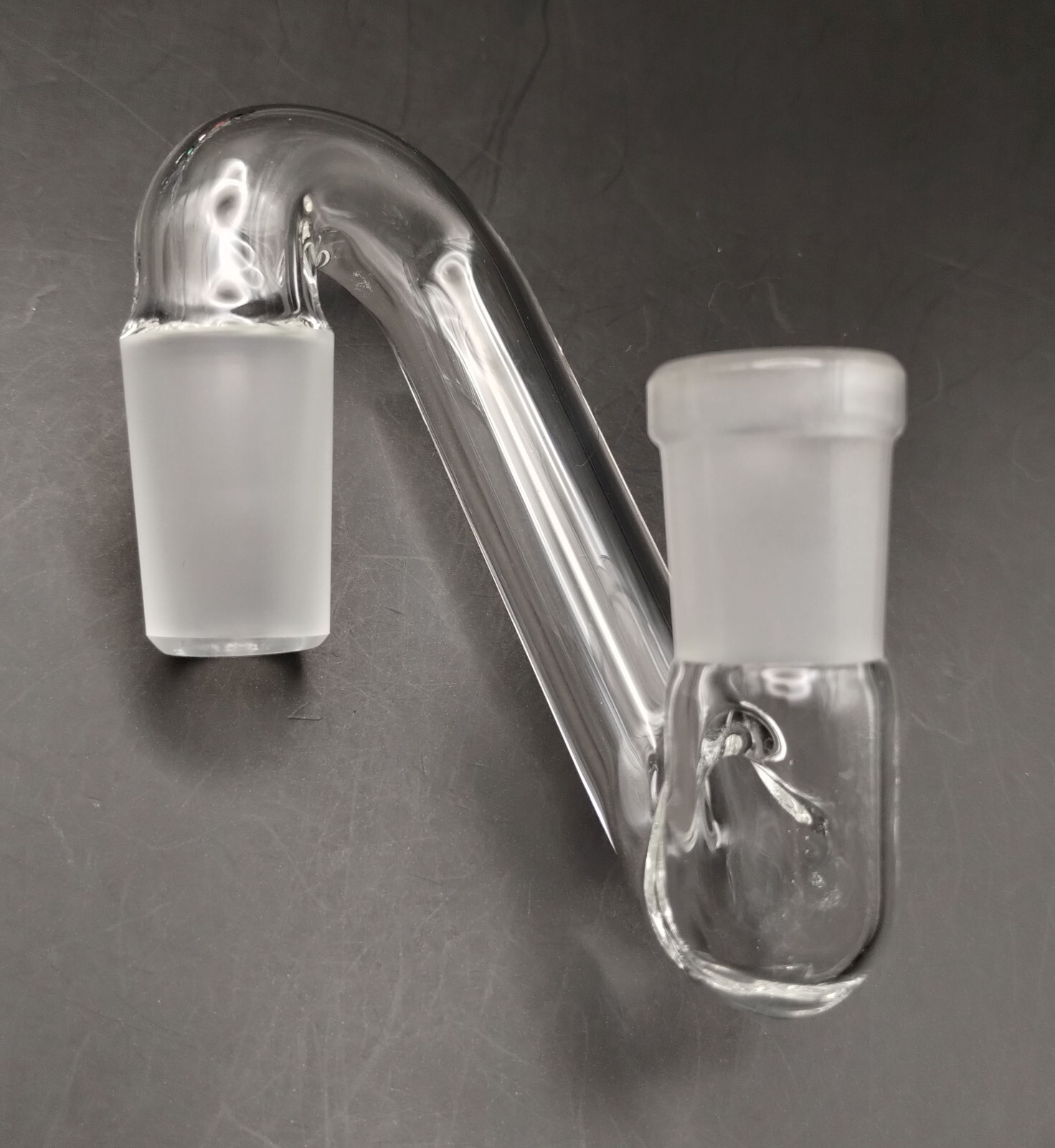 DISCOUNTED 14mm Female- 18mm Male Glass Drop Down Attachment Adapter