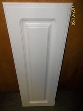 CABINET DOOR WHITE VINYL RAISED ROUNDED INNER PANEL, FANCY EDGE, 13" X 13" WRP10