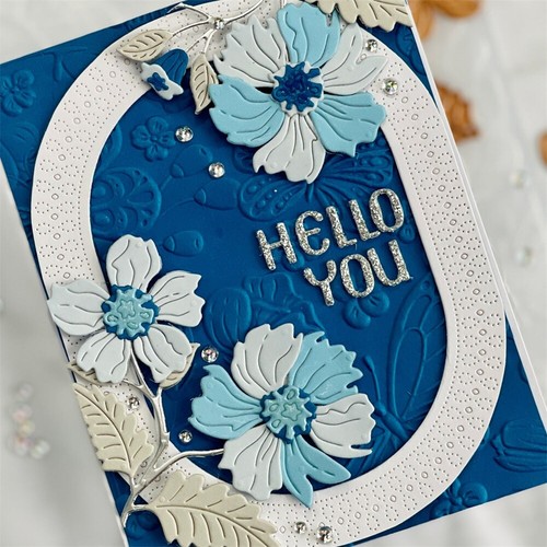 3D Embossing Folder Butterfly Flower Stencils DIY Scrapbooking Album Craft Card - Picture 6 of 7