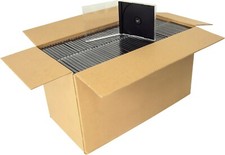  200 Clear CD Jewel Boxes Cases with Gray Black Tray Assembled 10.4MM CDBIS10DG