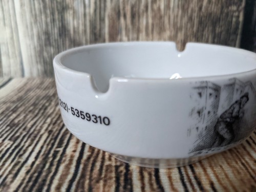 Vintage Italy Ristorante IL Monello Ashtray Souvenir Oriano Viareggio Ceramic - Picture 4 of 7