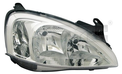 20 6065 25 2 TYC Scheinwerfer Rechts, H7/H7 Passend Für OPEL CORSA, COMBO | AUTODOC Preis Und Erfahrung