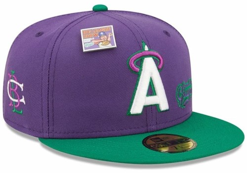 New Era 59FIFTY Fitted Hat Purple Green 