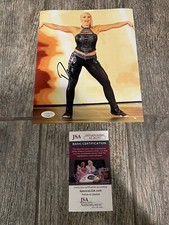 DANA BROOKE SIGNED WWE WRESTLING PHOTO JSA COA RARE AUTOGRAPHED AUTO DIVA