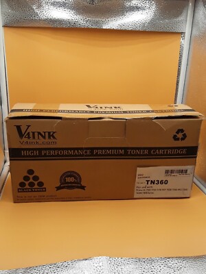 NEW IN BOX V4ink TN-360 TONER INK CARTRIDGE FREE SHIPPING