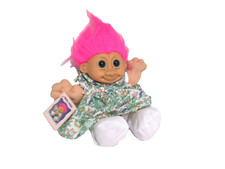 RUSS Troll Kidz Troll Doll Soft  Cuddly New with Tag and Troll Story