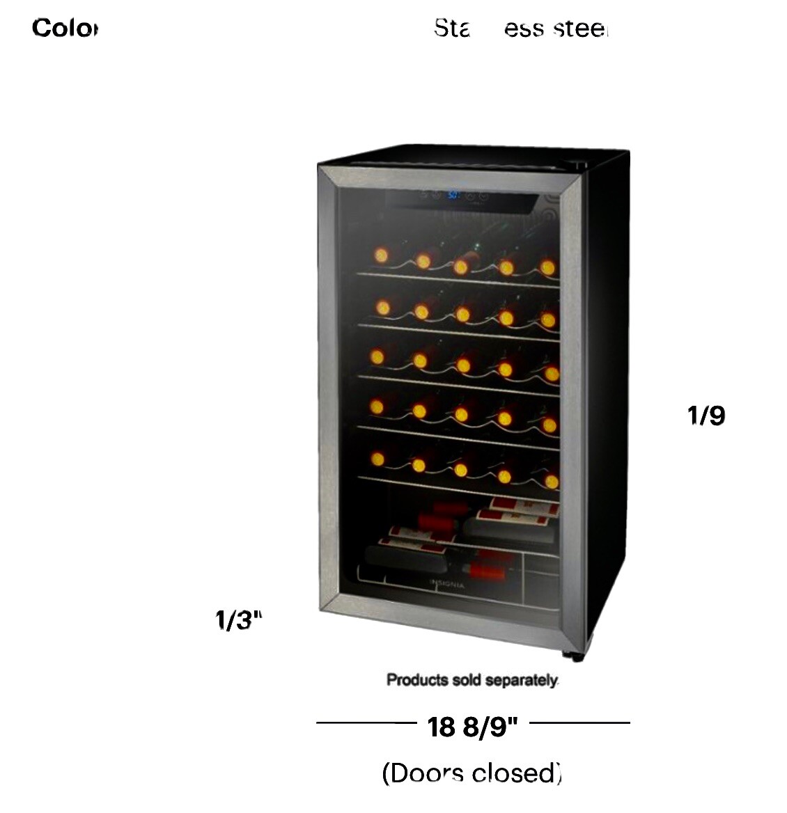 Insignia 29 Bottle Wine Cooler eBay