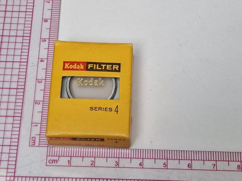 Kodak Series IV 4 Skylight 1A Drop-in Filter With Case, Box & Information Sheet - Image 4 of 4