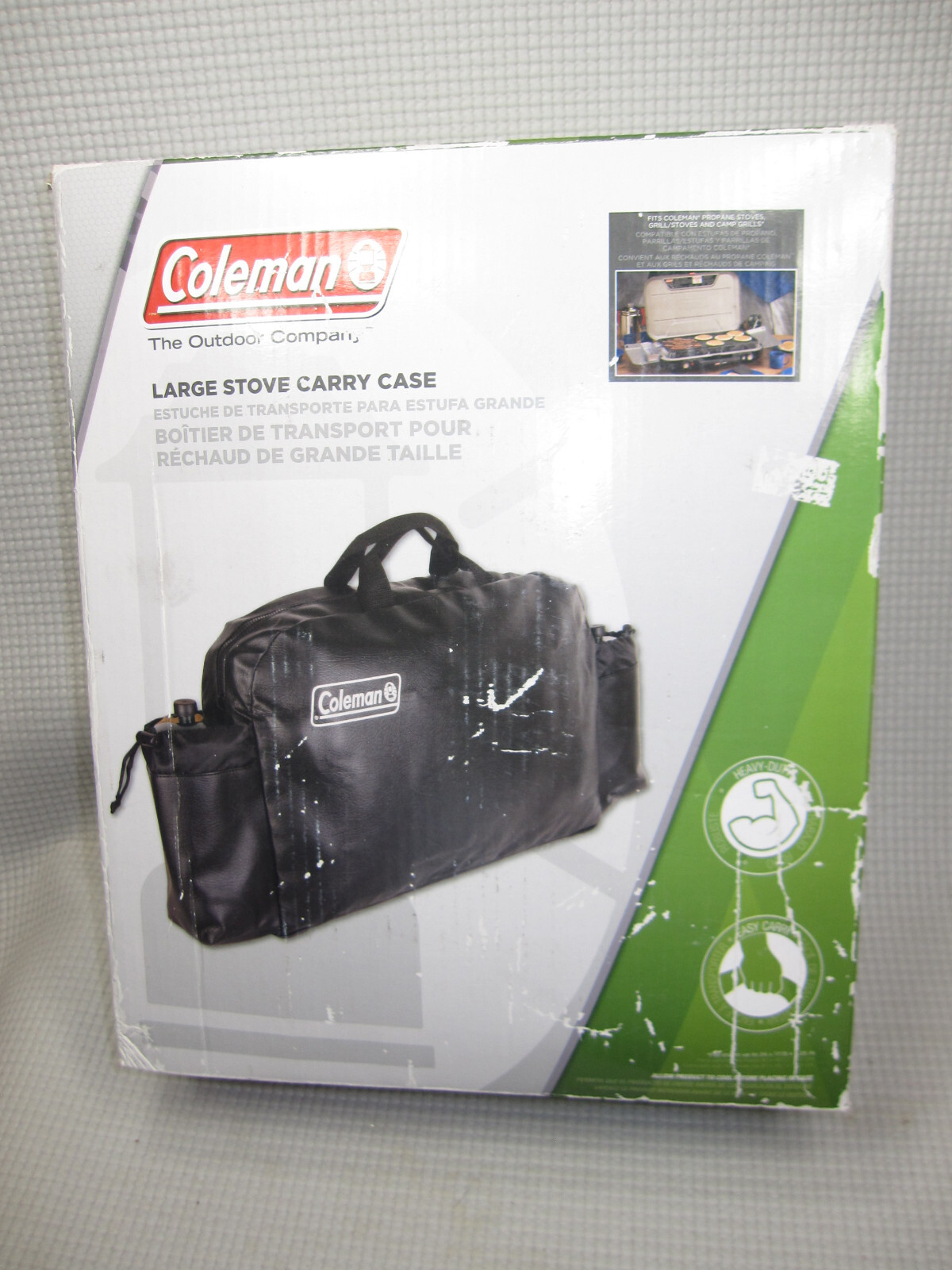 Coleman Propane Large Camp Stove Carry Case Bag New in Box Hvy Duty 2000020971 eBay