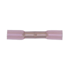 Image of Sealey Heat Shrink Butt Connector Terminal 4.8mm Red Pack of 100 - RTSB100