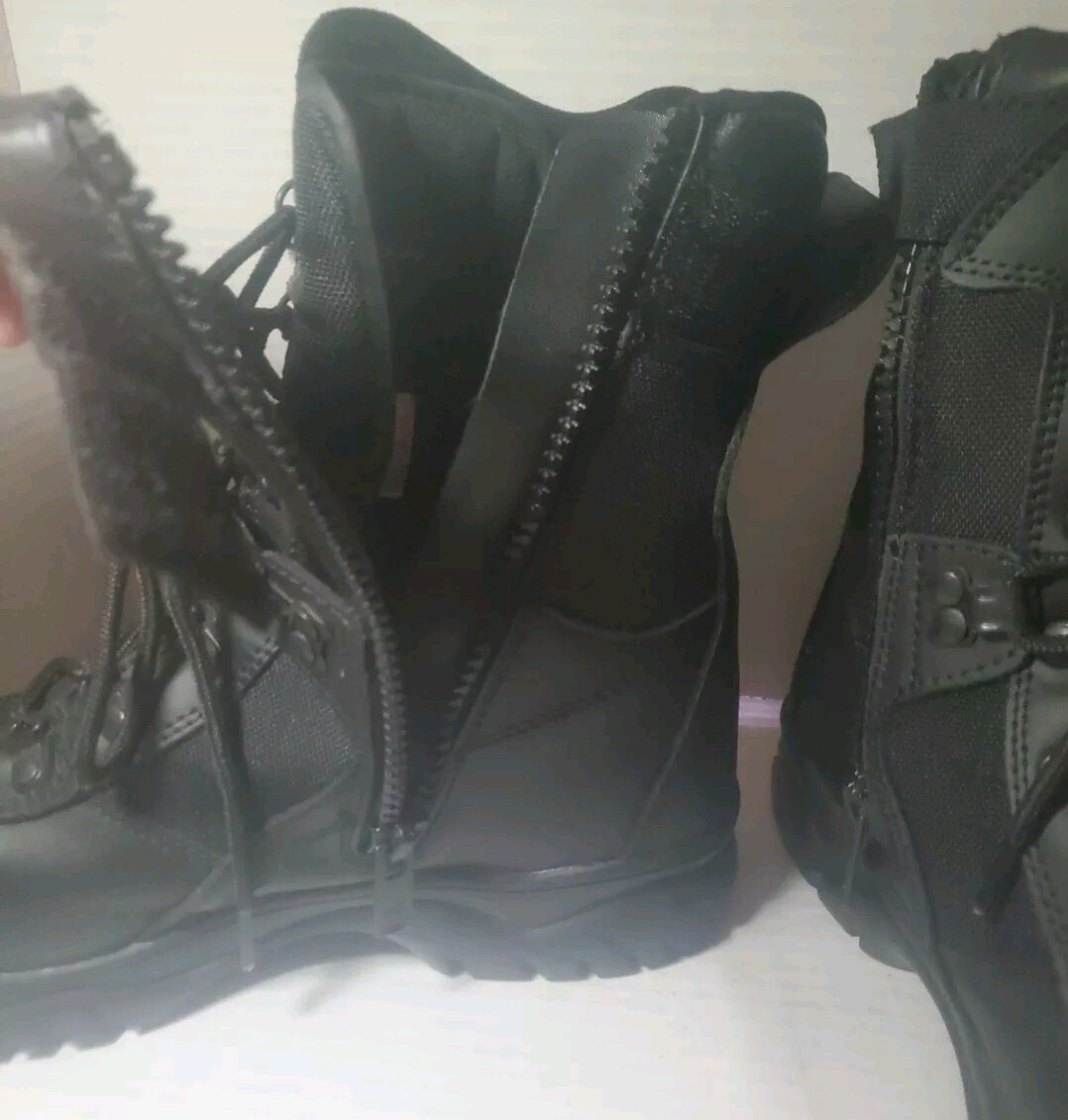 Rothco Basic Issue Black Leather Slip Resistant T… - image 5