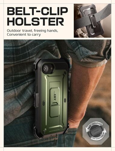 SUPCASE for iPhone 16e 6.1'' 2025 Full Body Protection Case Heavy Duty New Cover - Picture 12 of 37