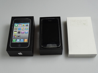 Apple iPhone 3GS 8GB Schwarz! Ohne Simlock! NEU & OVP! Unbenutzt