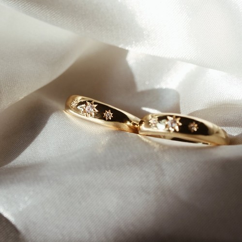 Phoenix Vintage Wedding Ring 14k Yellow Gold Natural Diamond Jewelry - Picture 3 of 5