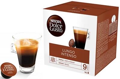 NESCAFE Lungo Intenso Dolce Gusto Capsules BOX 16 pods