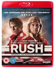 Rush Blu-Ray (2014) Chris Hemsworth, Howard (DIR) cert 15 FREE Shipping, Save £s