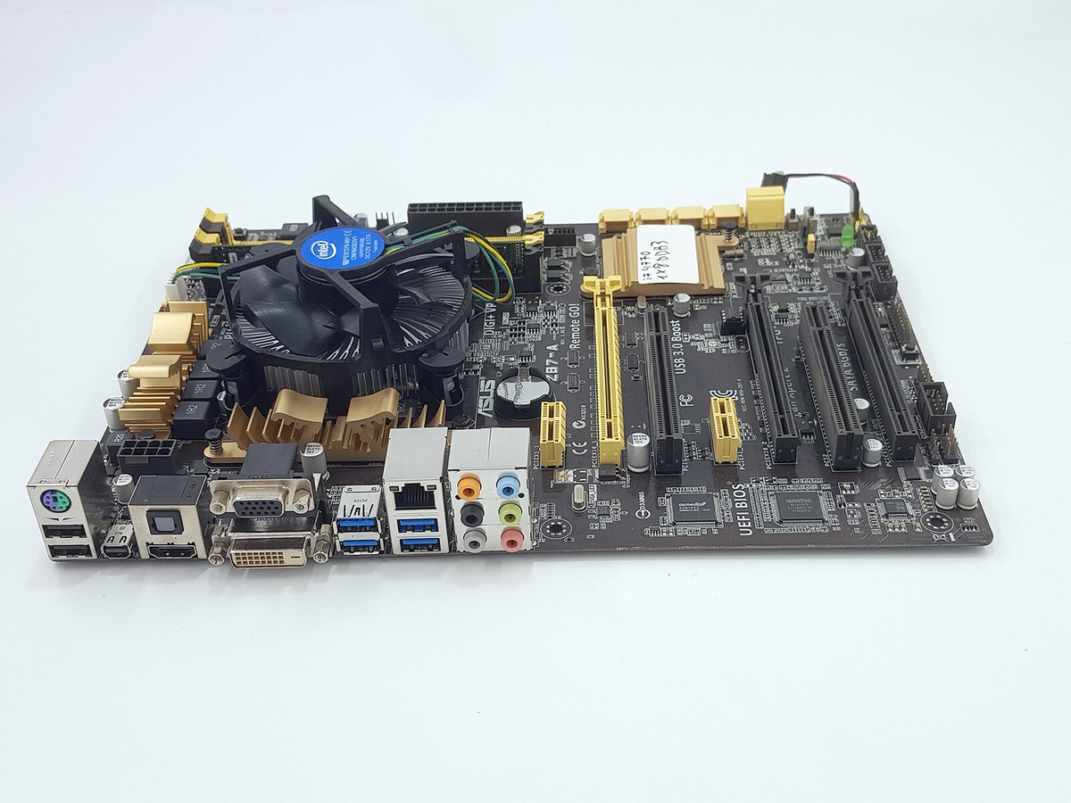 ASUS Z87-A Motherboard i7-4770 CPU 8GB DDR3 RAM | eBay