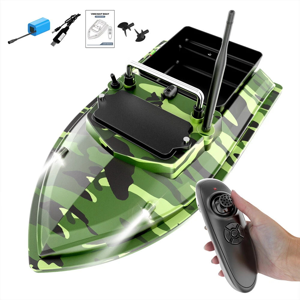 Fishing Bait Boat 500m Bait Boat Dual Motor Fish Finder 2KG U2Z8