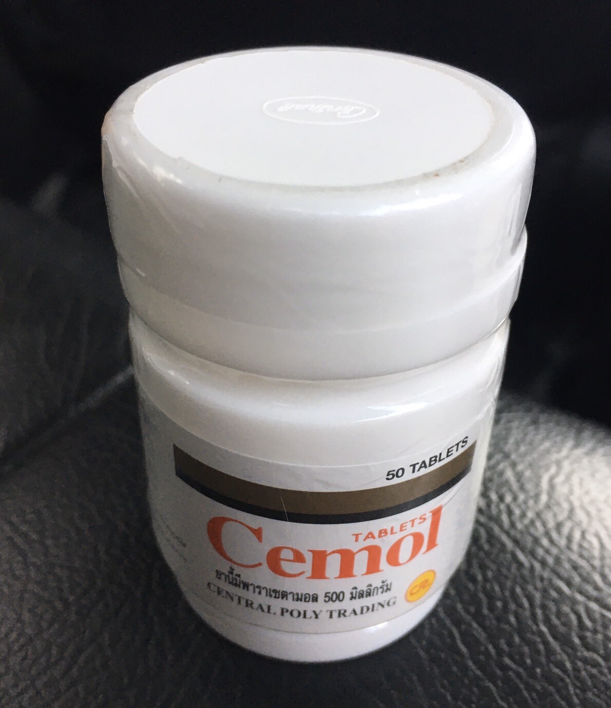 500 Paracetamol Migraine MG Relief  Cemol 500mg Tablets Fever 100 Pain Headache