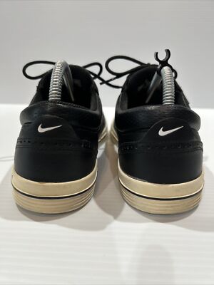 Nike Lunarlon Swingtip Spikeless Golf Shoes Men 7.5 Black
