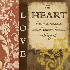 Ceramic Backsplash Tile Mural Inspirational Religious Kitchen/Bathroom - Love