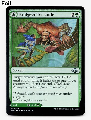 Bridgeworks Battle (FOIL) - [Modern Horizons 3] MTG Magic 🌳 | eBay