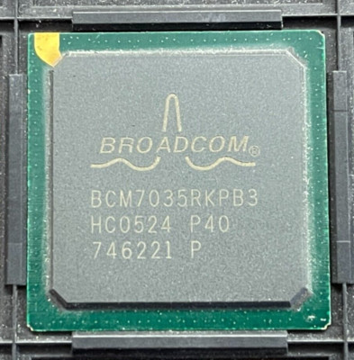 BCM7035RKPB3, BROADCOM, HD VIDEO/ GRAPHICS UMA SUBSYSTEM AND MIXER WITH DVI